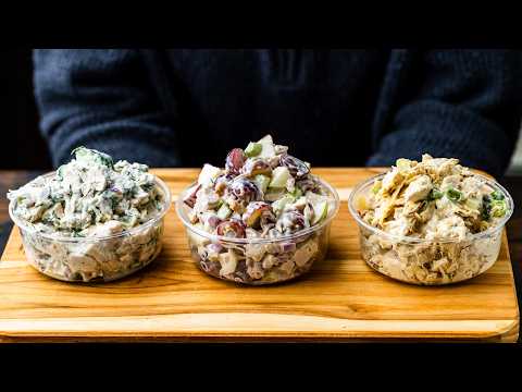3 EASY Deli-Style Chicken Salads To Make Now