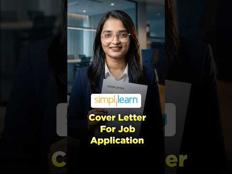 Cover Letter for Job Application | How to Write a Perfect Cover Letter #shorts #simplilearn