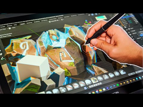 Arcane Style Rendering in Blender!