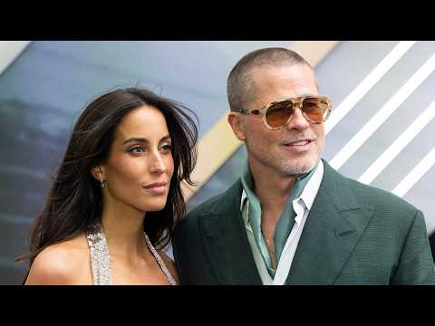 Brad Pitt & Girlfriend Ines de Ramon Arrive in Greece for Major Film Project