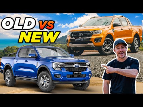 2022 V6 FORD RANGER vs OLD model! Is it REALLY better? Expert review & comparison!