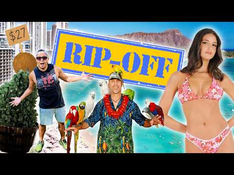 WAIKIKI Scams, Rip Offs, Tourist Traps & Mistakes (Watch Before You Go To Hawaii in 2025) !