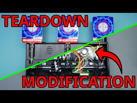 Foam Blaster Electronic Target: Teardown and Quiet Mod