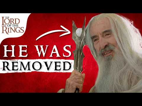 Why Peter Jackson REMOVED Saruman's Most Mysterious Scene