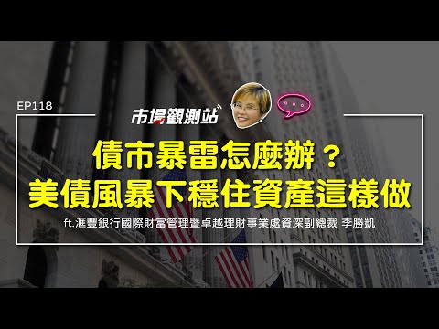 債市暴雷怎麼辦？美債風暴下穩住資產這樣做｜主持人陳碧芬 feat.滙豐銀行李勝凱【#市場觀測站Podcast EP118】CC字幕@cteevideo