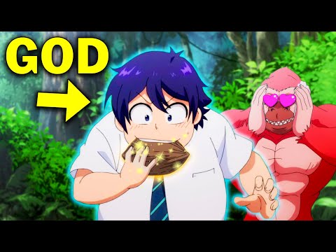 This Ugly Loser Ate Forbidden Fruit & Unlocked GOD'S CHEAT Evolution System | Anime Recap