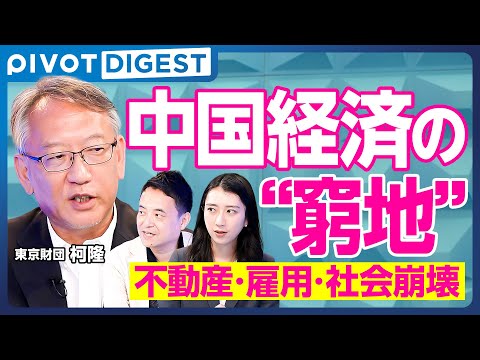 【DIGEST】中国経済の崩壊は本当か？不動産バブル崩壊・年金破綻・若者失業…激動する中国社会の実態を徹底分析