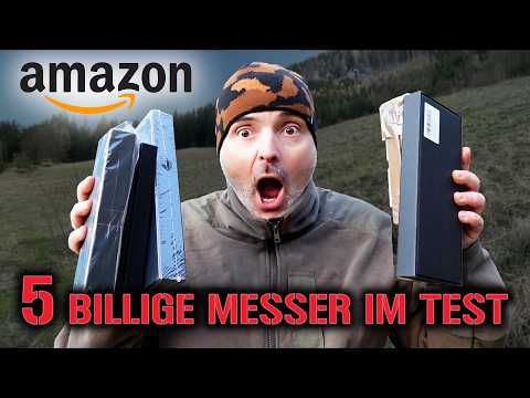 The 5 cheapest Amazon knives in comparison