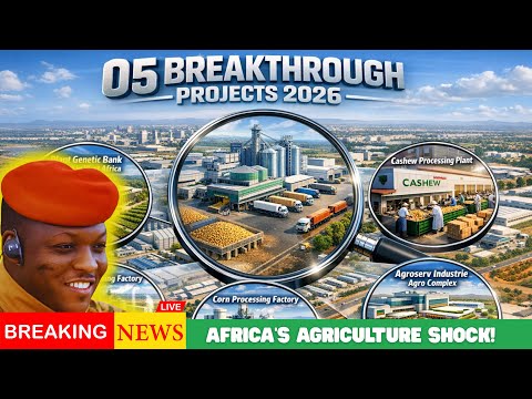 Traoré’s Bold Move: 5 Mega Projects Set to Transform Burkina Faso by 2026