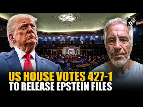 US House passes 427-1 measure demanding full disclosure of Epstein documents
