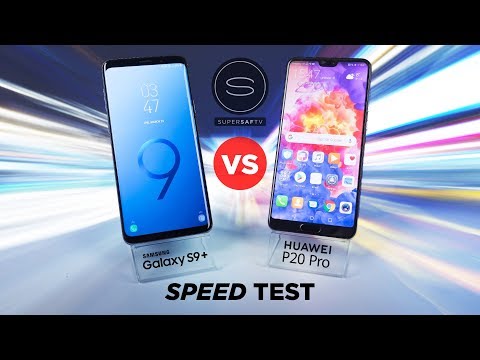 Huawei P20 Pro vs Samsung S9 Plus SPEED Test