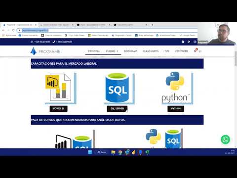Clase Gratis Power BI - SQL Server y Python Aplicados al mercado laboral.