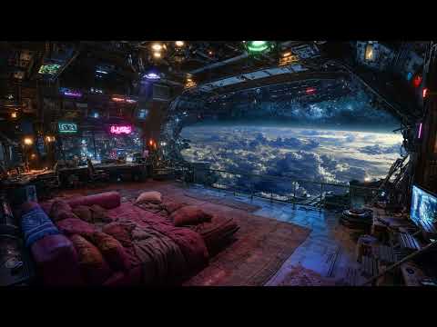 🎵 Aethrix Outpost: Solitude in the Sky | Ambient Space Music | 🚀 Klingon is Space only | 4K | 10 hrs