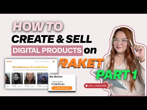 How to Create and Sell Digital Products in Raket PH FULL COURSE | Philippines | Step-by-step PART 1