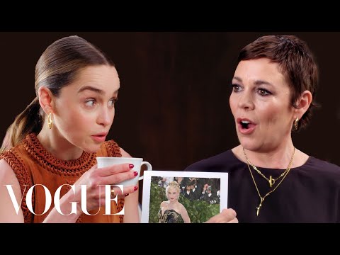 Emilia Clarke & Olivia Colman Ask Rapid-Fire Questions | Off the Cuff | Vogue