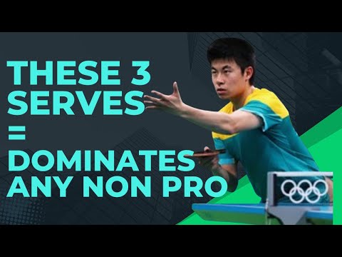 The only 3 serves you need, to beat everyone in your club 