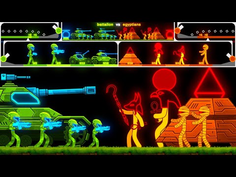 Group A: Battalion vs Egyptians vs Skele-Mechs