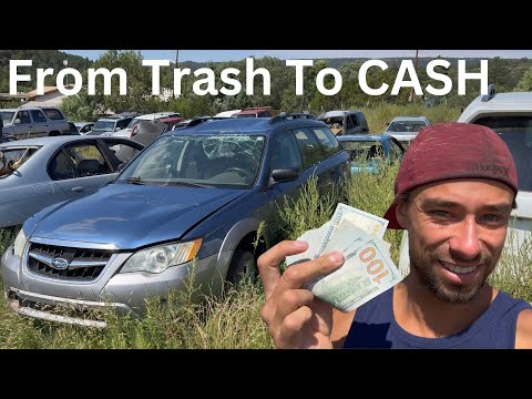 Turning 2 Junk Cars Into 1 Good Car!           (Hustle Of The Week)