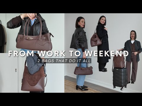 HANDBAG TRENDS 2026: 2 Must-Have Bags Styled for Casual, Work & Travel
