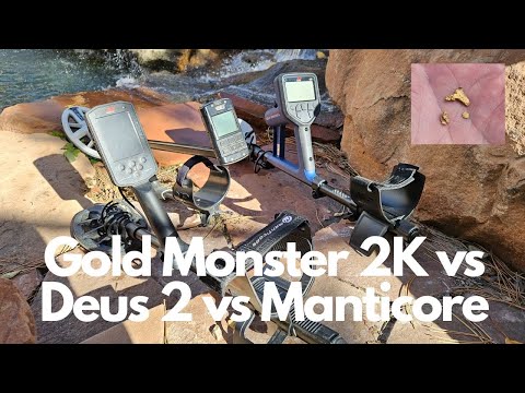 Minelab Gold Monster 2 vs XP Deus 2 vs Manticore