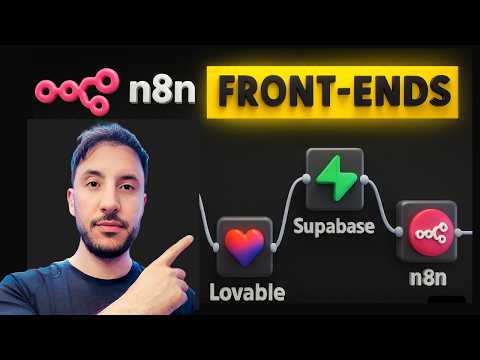 Turn n8n Workflows Into FULL Web Apps (No-Code Tutorial)