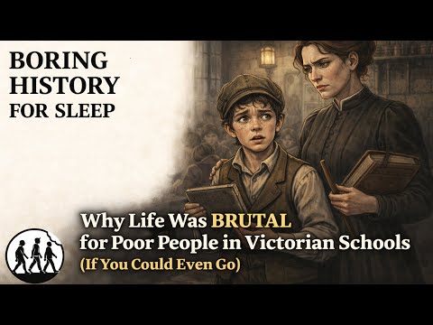 Why Life Was BRUTAL for Poor People in Victorian Schools If You Could Even Go | Sleepy History Story