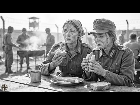 “This Can’t Be Real Food” – German Women POWs Break Down After Their First American Hot Dog