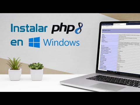Como instalar PHP 8 en windows
