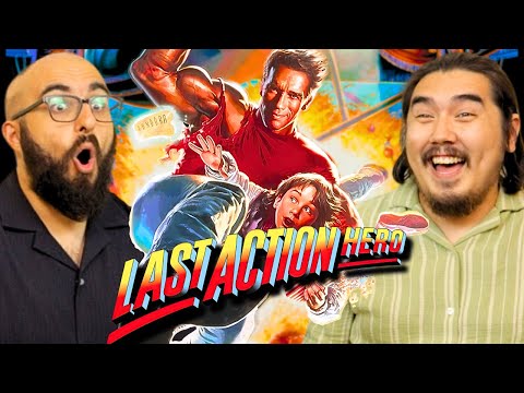*LAST ACTION HERO* took us on a wild ride (First time watching reaction)