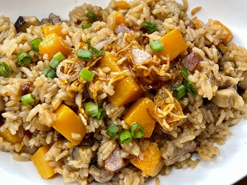金瓜饭 Pumpkin Rice