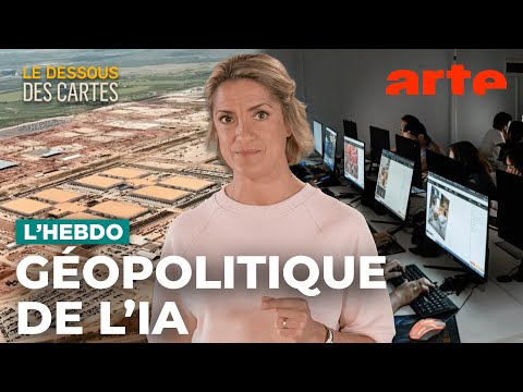 Intelligence artificielle : une compétition mondiale | Le dessous des cartes - ARTE