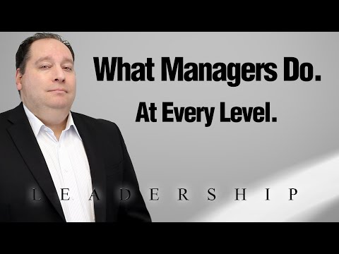 Management Skills And Management Functions AT EVERY LEVEL | Managerial Roles (with former CEO)