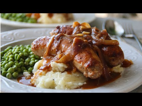 Bangers and Mash - A Classic British Recipe in 30 Minutes