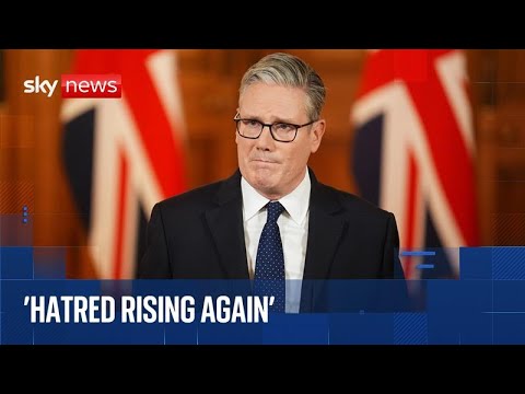 Starmer says Britain must defeat rising hatred of Jewish people after Manchester synagogue attack