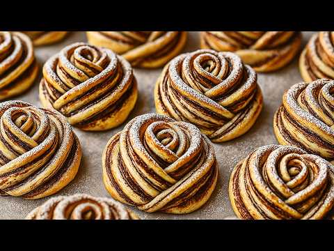 Dessert "Snow Rose"! I bake it every year for Christmas – everyone loves it!