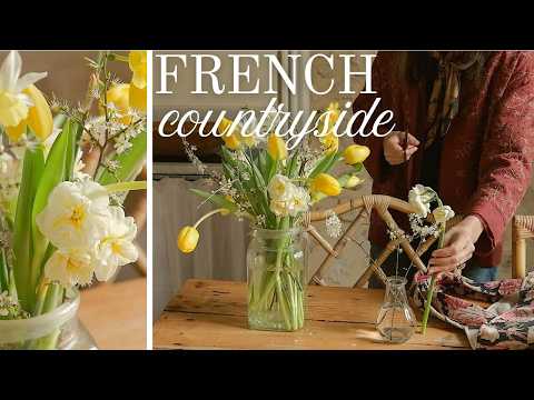 66 - Brocante, Sewing & Spring Flowers / French Farmhouse Days
