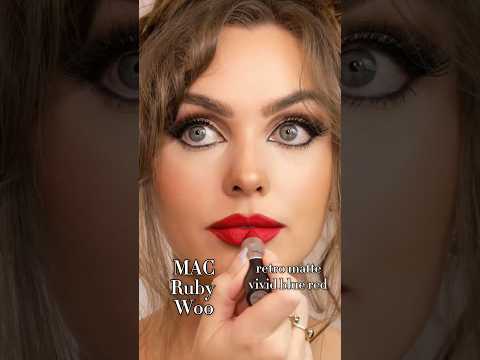 the BEST red lipstick?!💋MAC Ruby Woo vs. Russian Red #Lipstick