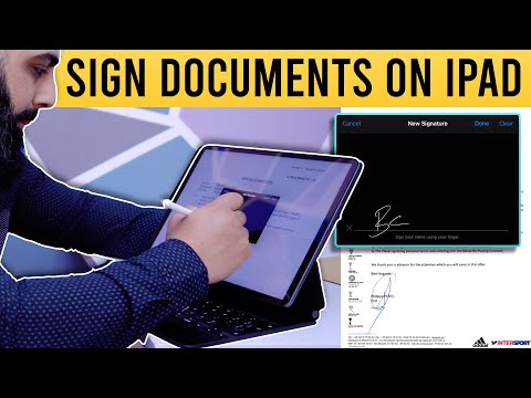 How to SIGN documents on iPad including MS Word, Google Docs, Hard Copy