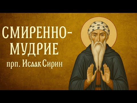 HUMBLE WISDOM | prp. Isaac Sirin