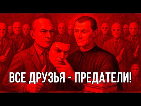 ДРУЖБА - это ВРАНЬЕ! Никто не ялвятеся Вашим другом - Макиавелли раскрыл ЖЕСТОКУЮ ПРАВДУ