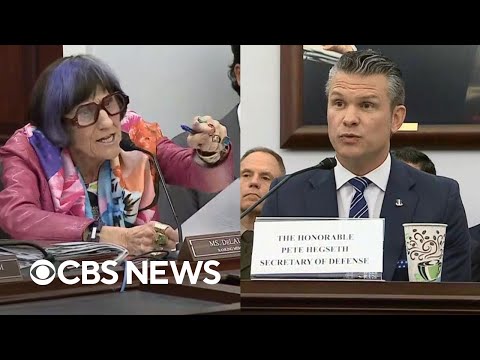 Congresswoman gets frustrated with Hegseth for lack of defense budget details