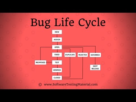 Bug Life Cycle / Defect Life Cycle In Software Testing