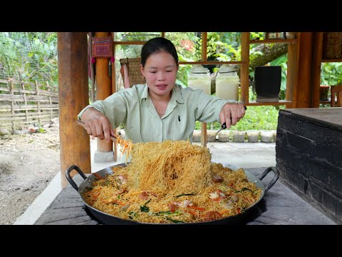 How To Stir-Fry Delicious and Simple Mixed Noodles From Instant Noodles to Bring the Market to Sell.