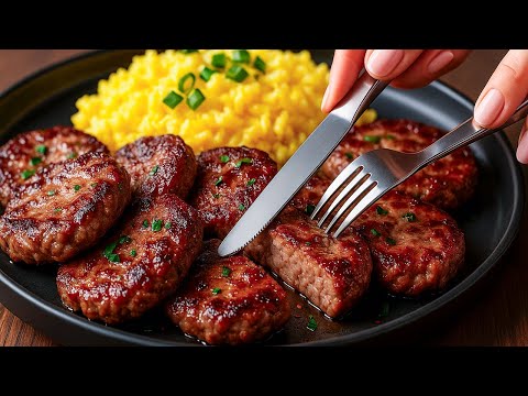 A Turkish chef reveals the secret to incredibly juicy ground beef! Christmas recipe!