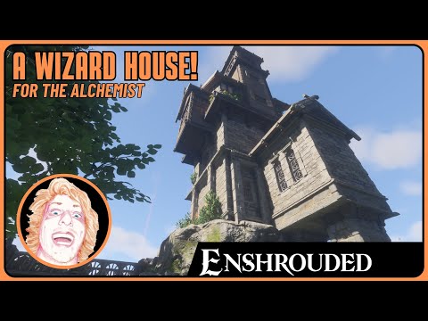 Building a wizard house for the alchemist in Enshrouded