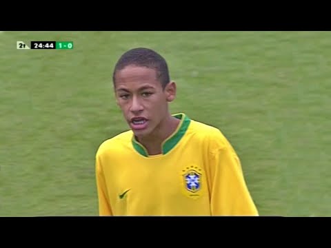15 YEAR OLD NEYMAR WAS A GENIUS