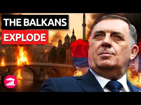 The BALKANS on the brink of WAR: BOSNIA sounds the ALARM in EUROPE | @VisualPolitikEN