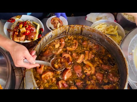 來台中第二市場～第五市場要吃什麼呢？帶你一次吃爆22家市場美食！滷肉飯,肉粥,大麵焿,潤餅,飯糰/The Best Taichung Two Major Markets Food Collection