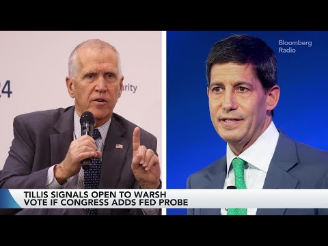 Trump’s Showdown With Tillis Complicates Warsh Path to Fed Chair