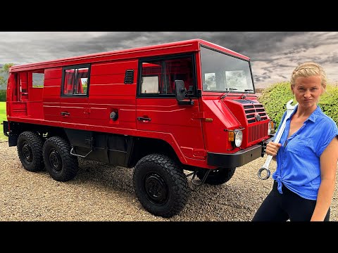 Building The Most Capable Camper In The World! Pinzgauer 6x6 Expedition Camper Build